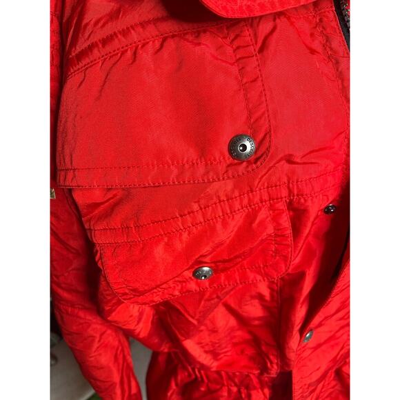 Descente Men’s Vintage Red Retro Ski Snow Winter Parka Jacket Size US XL - Picture 9 of 16